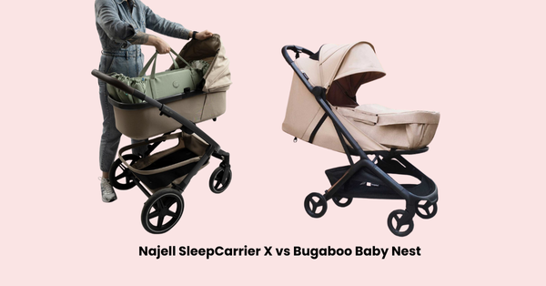 Najell SleepCarrier X vs Bugaboo Baby Nest – vilket är bäst för din nyfödda?